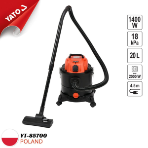 Máy Hút Bụi Công Nghiệp 1400W Yato YT-85700 - Hút Khô & Ướt