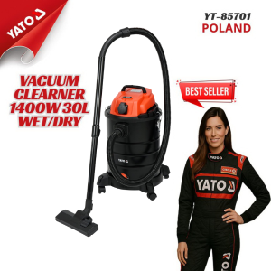 Máy Hút Bụi Công Nghiệp 30L Yato YT-85701 - 1400W Hút Khô & Ướt