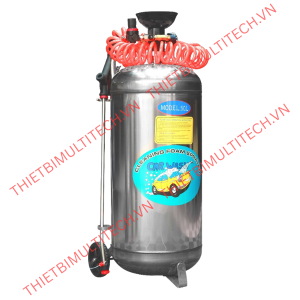Bình Phun Bọt Tuyết Inox 304 50L Kèm Súng Dài - Siêu Bền