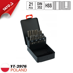 Bộ Taro Ren Trong 21 Chi Tiết Yato YT-2976 (M3-M12) - Ba Lan