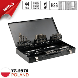 Bộ Taro Ren Trong Và Ren Ngoài 44 Chi Tiết Yato YT-2978 - Ba Lan