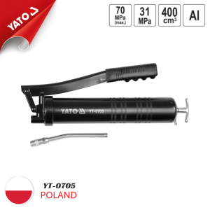 Súng Bơm Mỡ Cầm Tay 400cc Yato YT-0705 - Chính Hãng Ba Lan